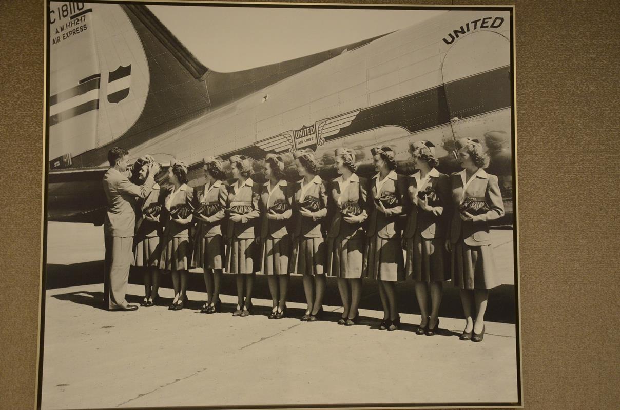 Old United Airlines Pictures, ca. 1940s
