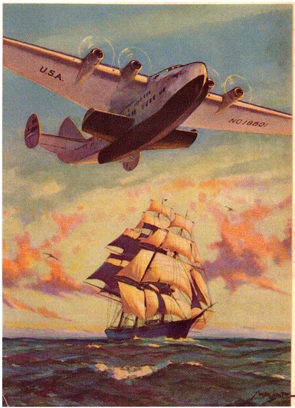 Pan American Clipper Flying Boats built by The Boeing Company