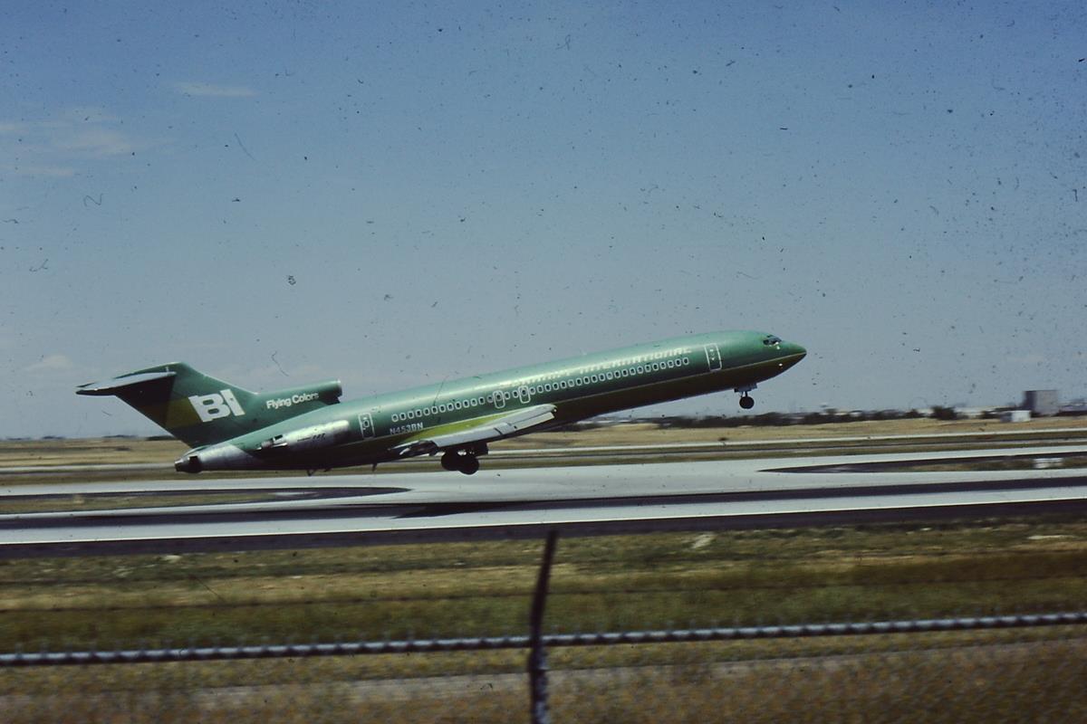 Planes Taking Off from Stapleton Airport, Denver, 1980
