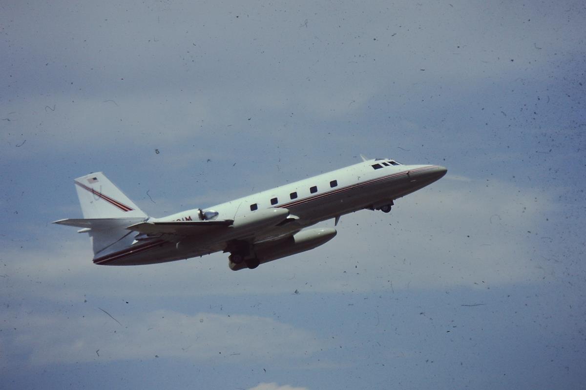 Planes Taking Off from Stapleton Airport, Denver, 1980