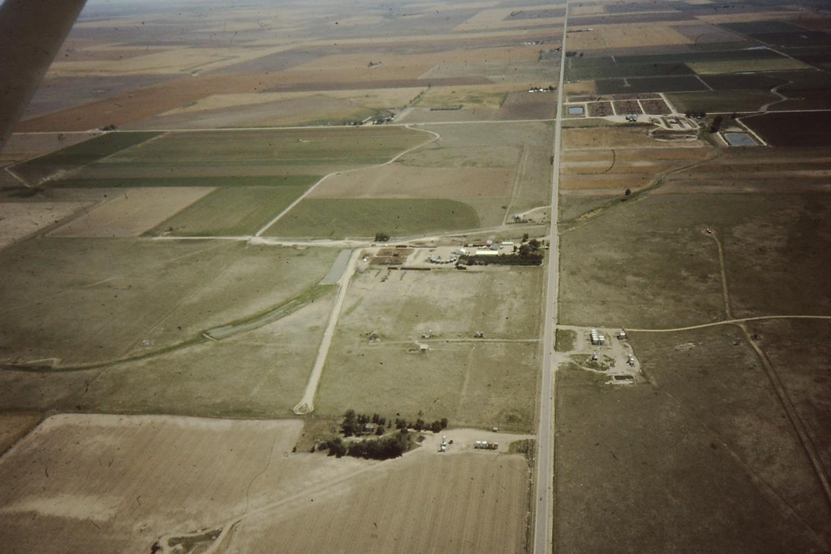 Shoeneman Ranch Strip, south of Roggen, Colorado, June 1989