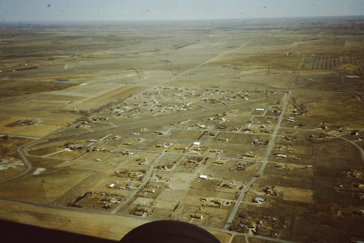 Van Aire Airstrip, northeast of Denver, near Barr Lake, September 1991
