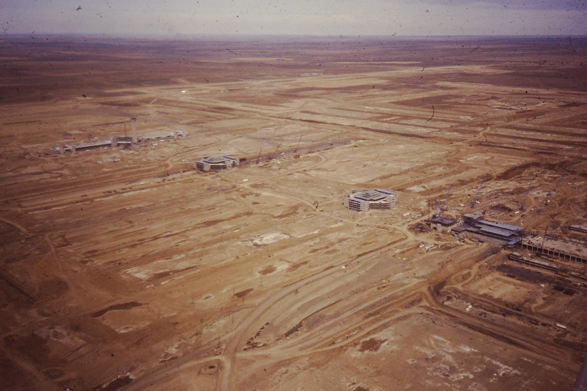 Denver International Airport Construction, September 1991