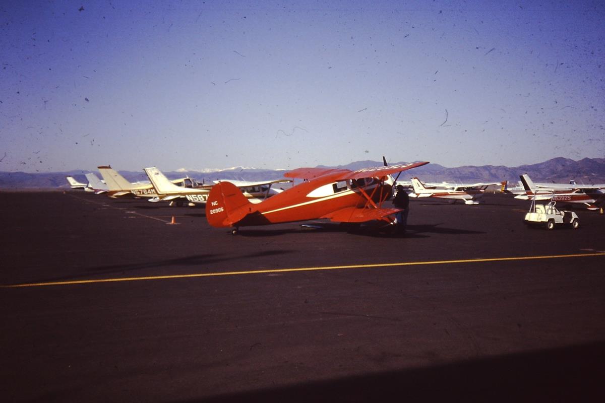 Flight Line at Jeffco Airport, February 1992