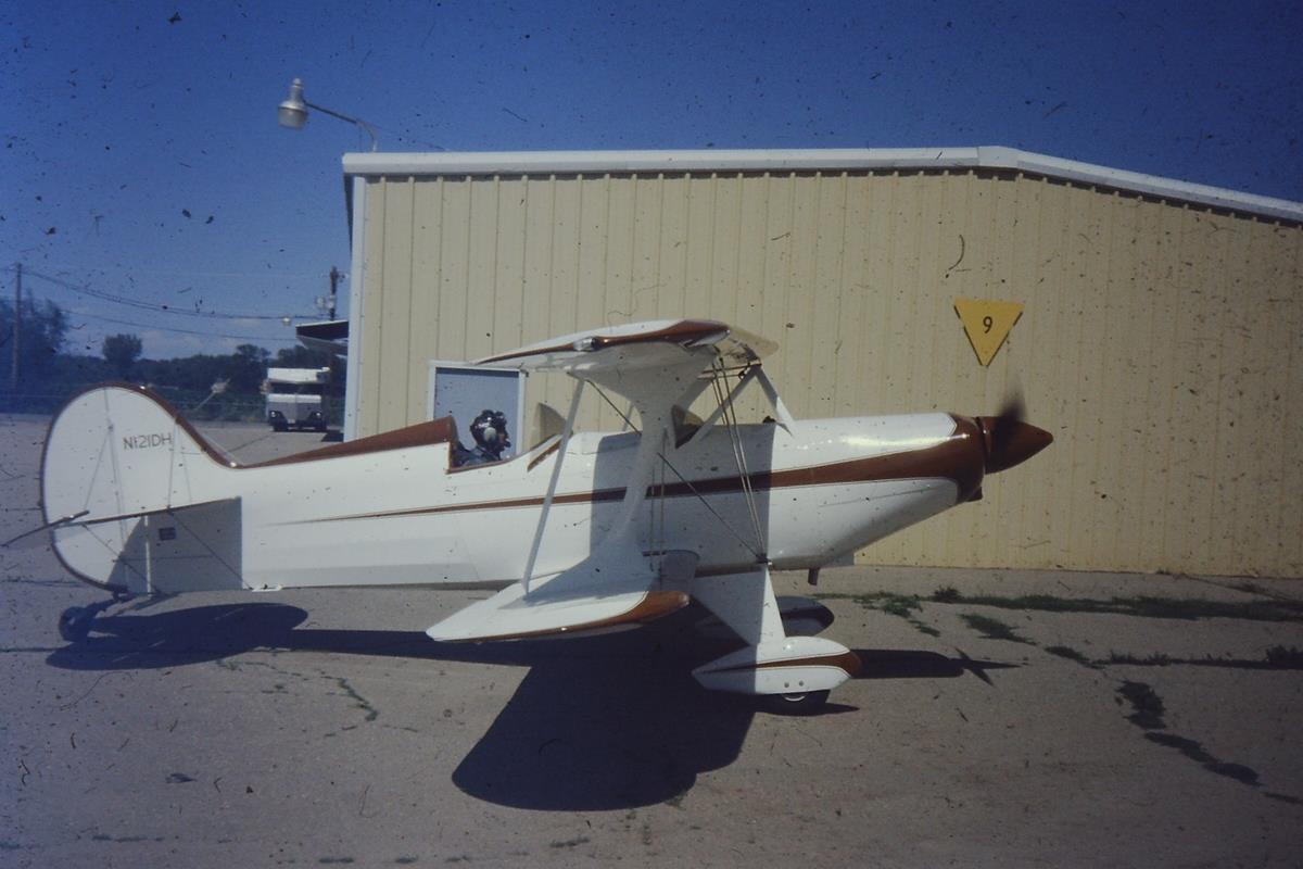 Planes at Longmont Airport, March 1993