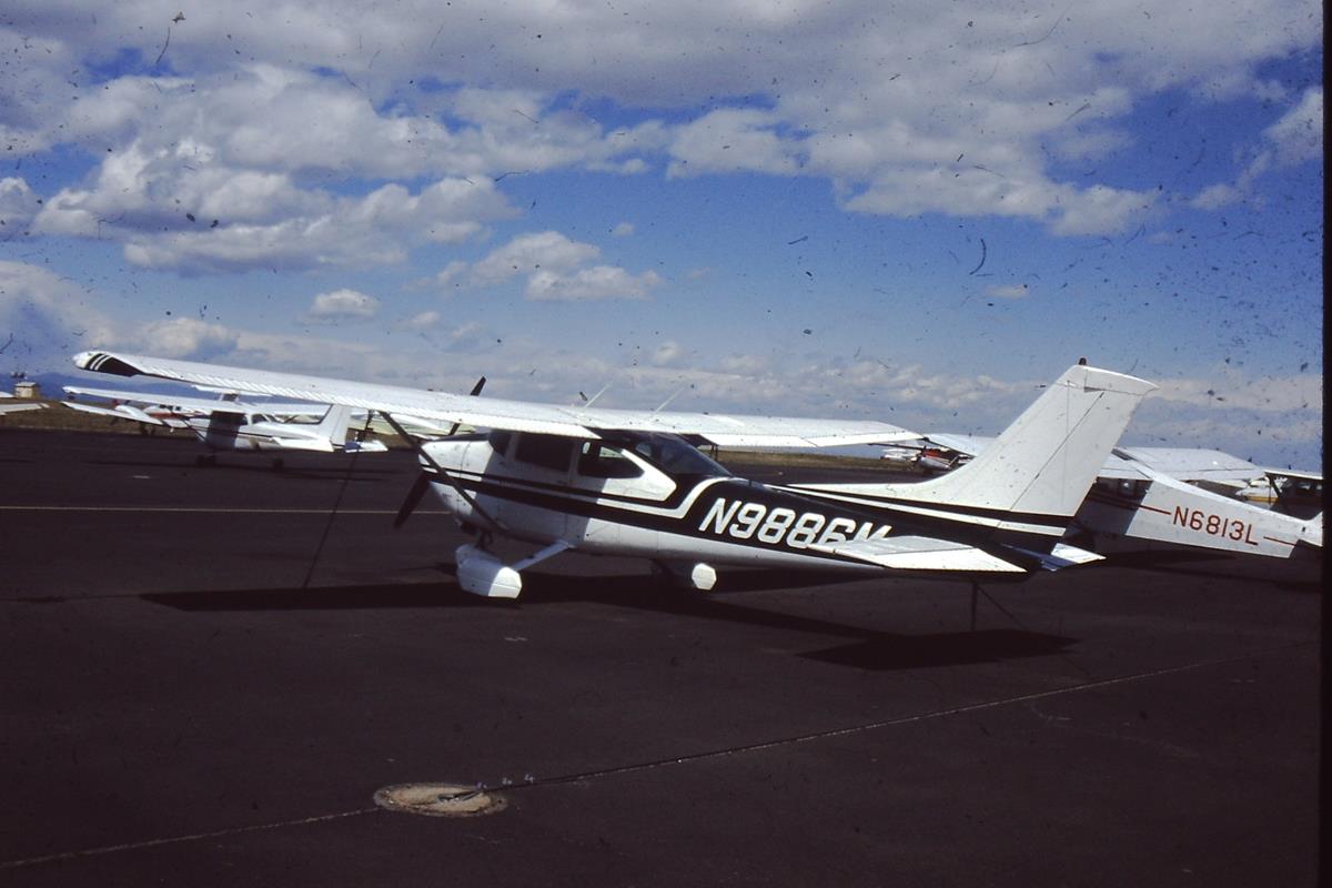 Flightline at Jeffco Airport, Colorado, September 1998