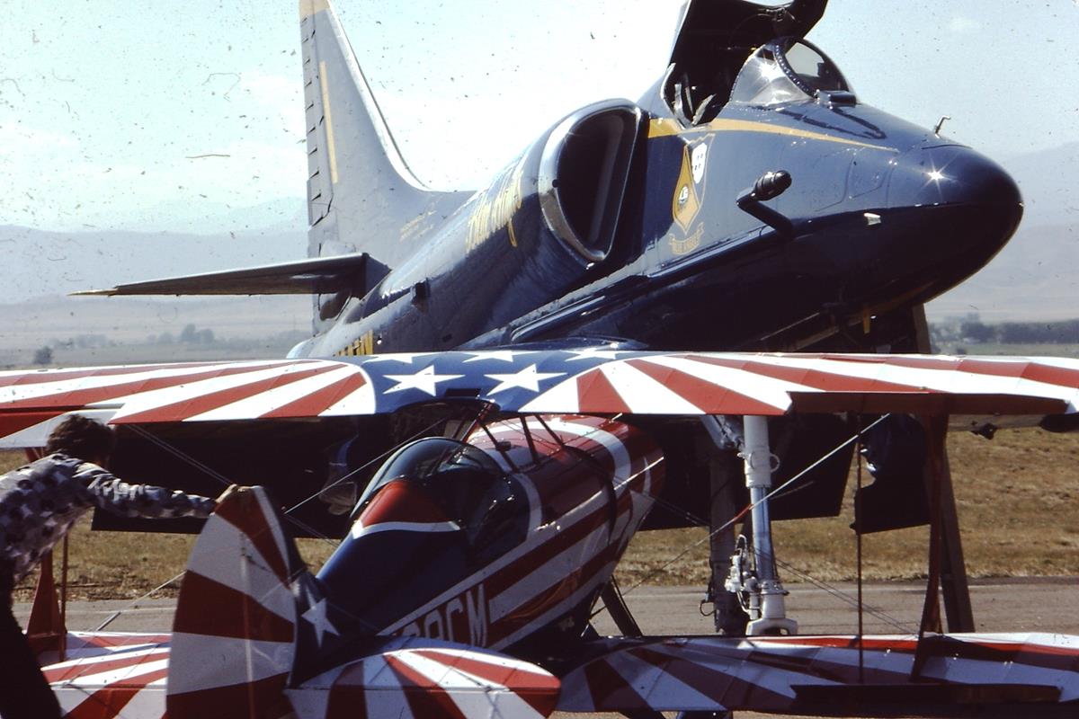 Fort Collins - Loveland Airport, Colorado airshow, 1975