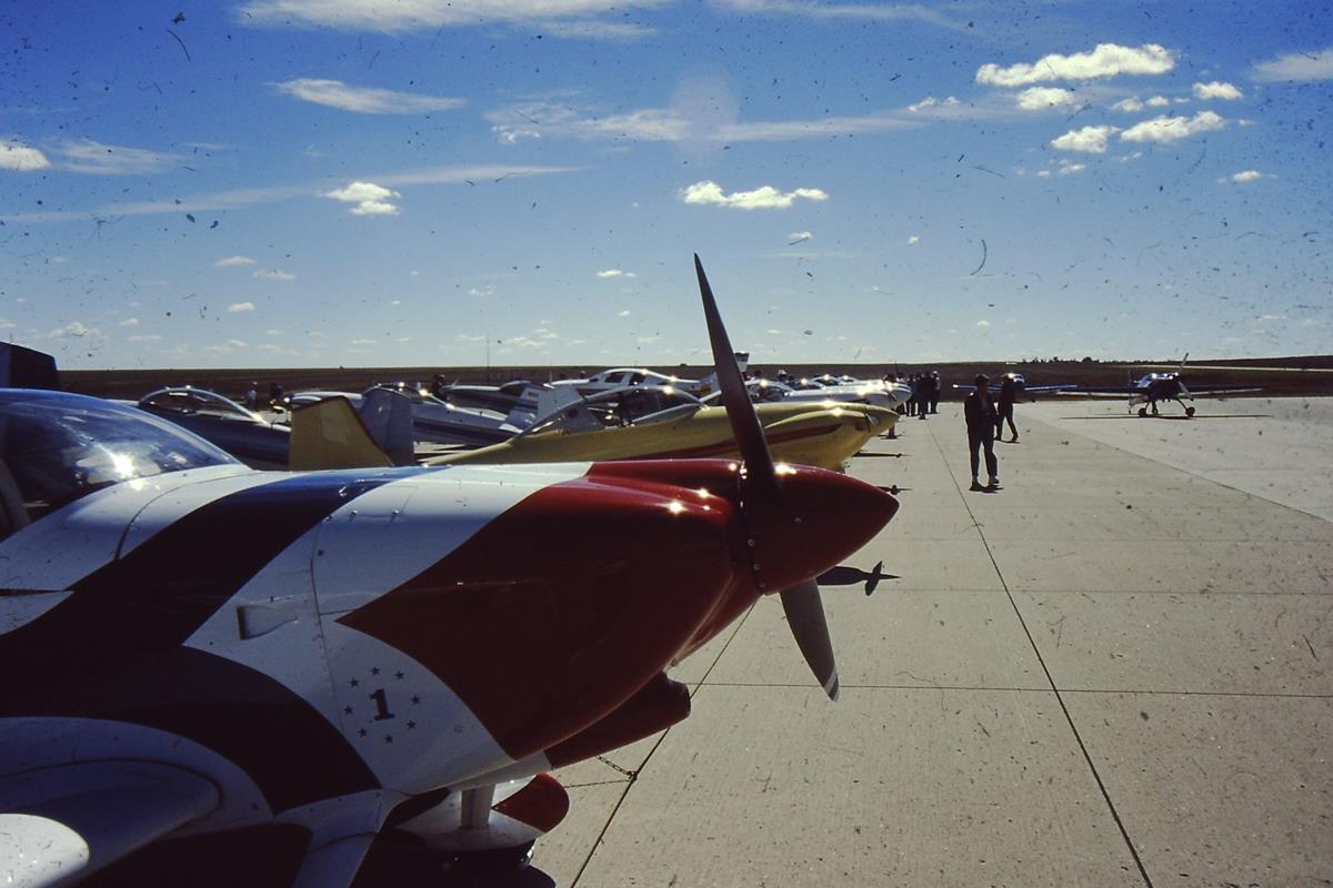 Breakfast Fly-In at Longmont Airport, Colorado, February 1999