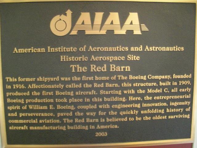 The Boeing Red Barn