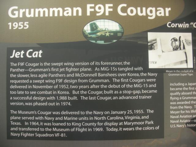 Grumman F9F Cougar