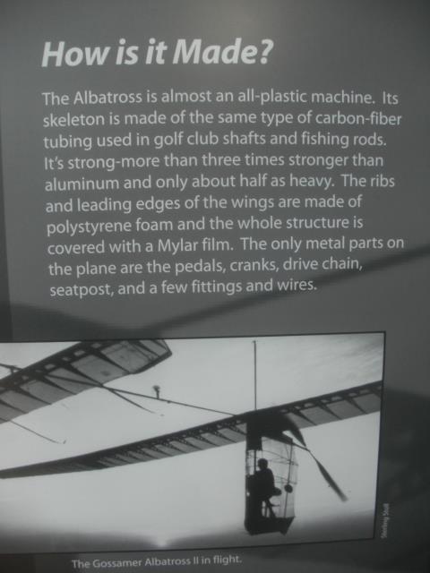 Gossamer Albatross Human-Powered Plane