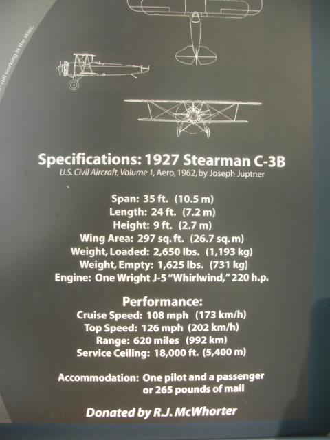 Stearman Model C-3B