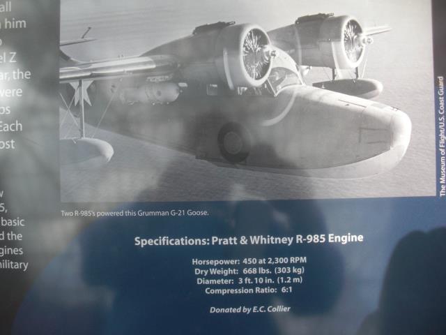 Pratt & Whitney R-986 Wasp Junior engine