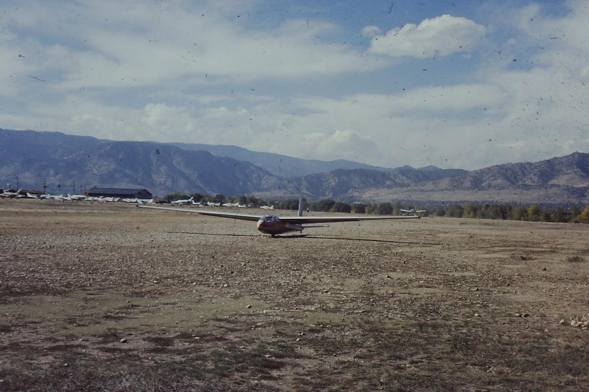 Blanik L-13 Glider at Boulder Airport