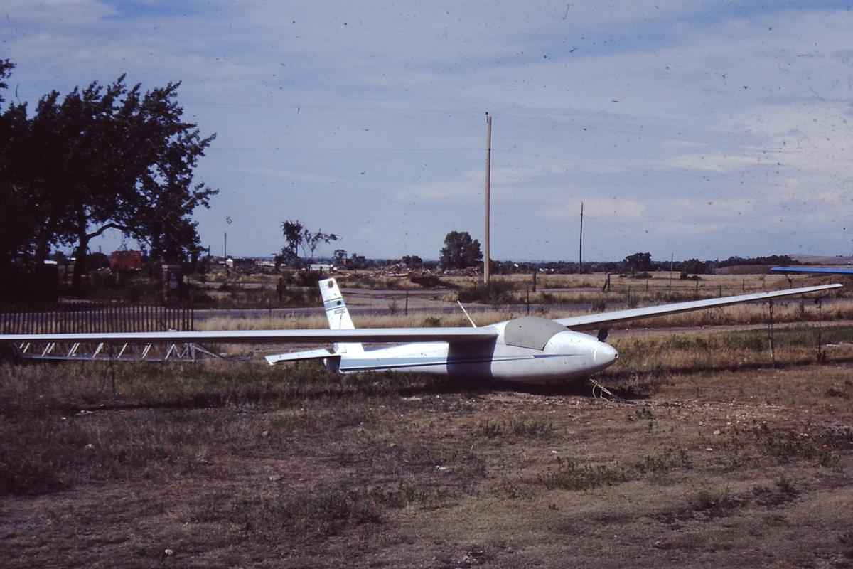 Schweitzer 1-26 Glider at Boulder Airport, August 1981