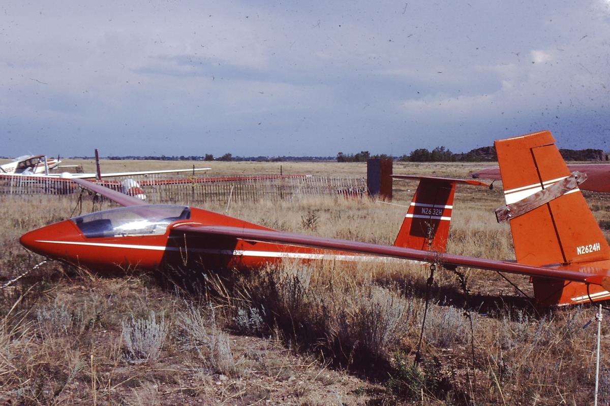 Sailplanes (Gliders) at Boulder, Colorado, 1981