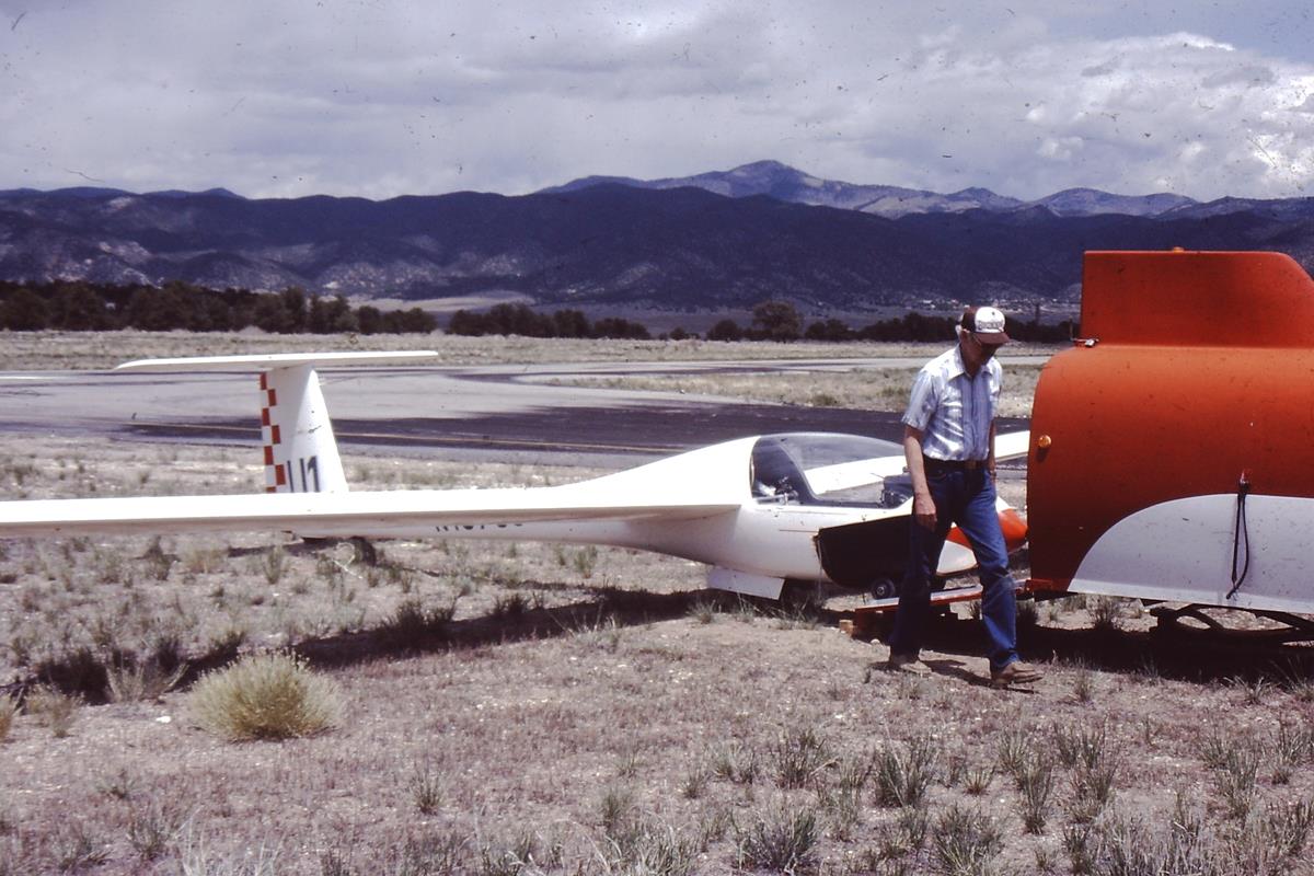 DSC Sailplane Trip to Salida, Colorado, May 1982
