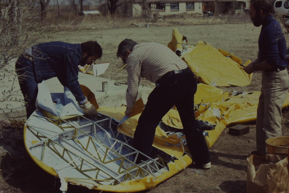 Rebuilding the Denver Soaring Council Tow Plane, 1982