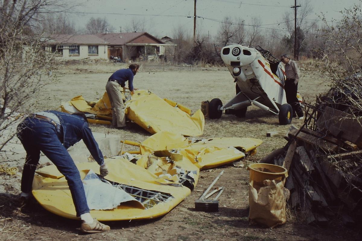 Rebuilding the Denver Soaring Council Tow Plane, 1982