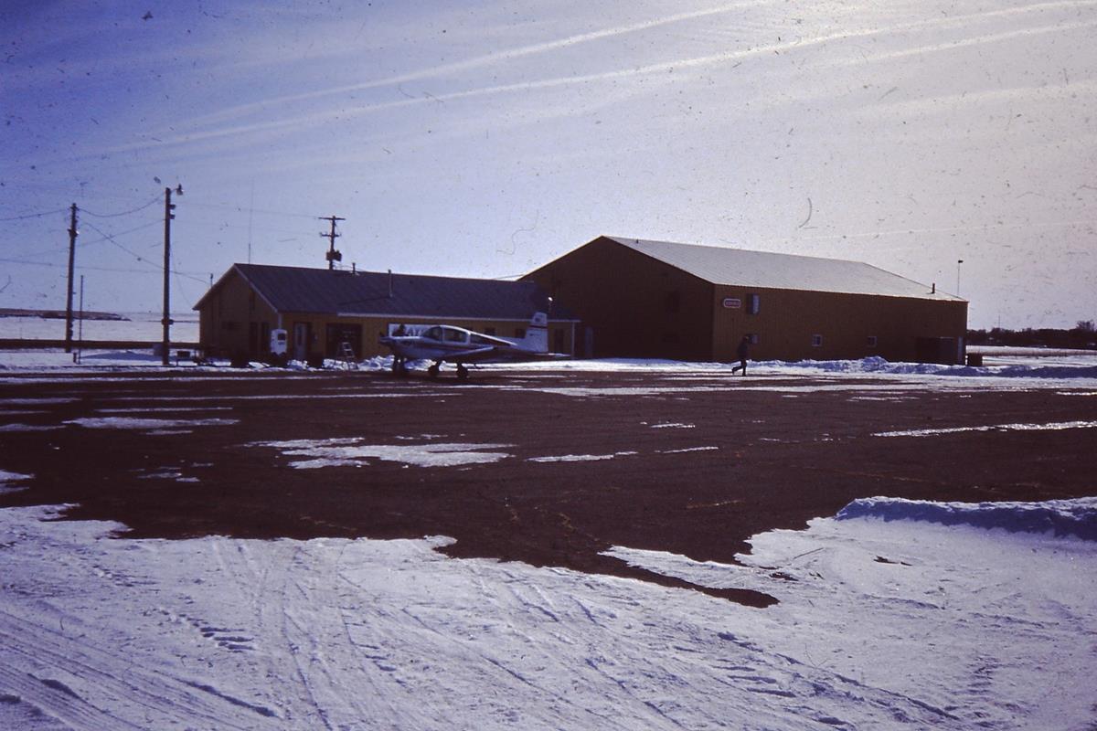Flight from Jeffco to Akron & Homestead Restaurant, January 1991