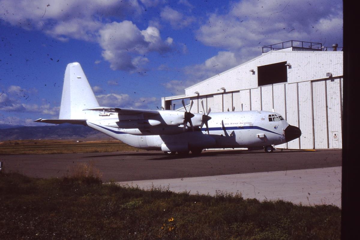 Lockheed C-130 Transport flown by the National Science Foundation (NSF), September 1998
