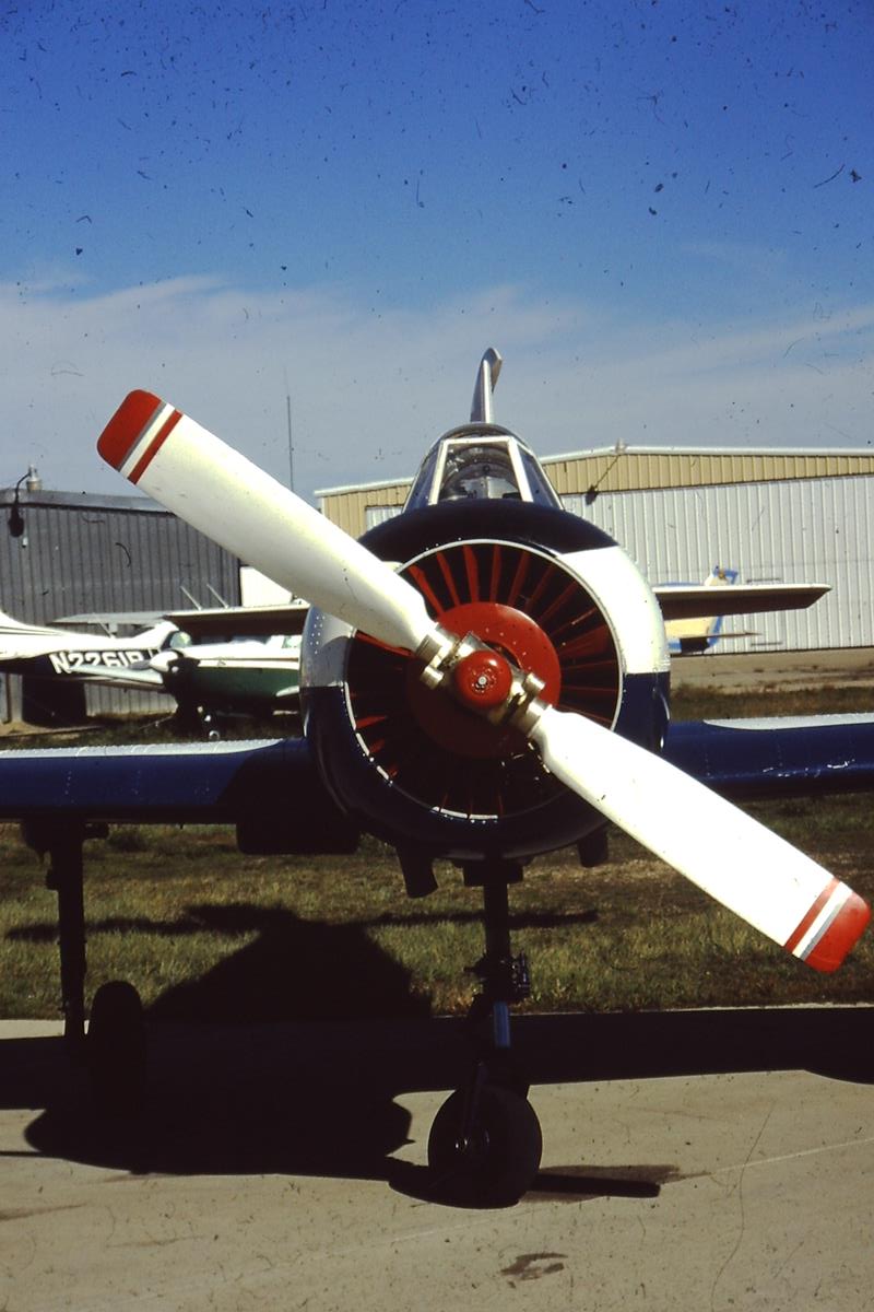 YAK-52 at Longmont Airport, February 1999