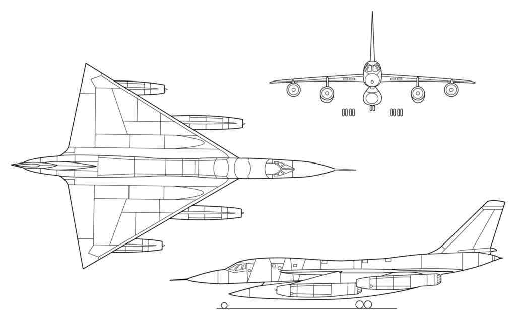 B-58 Hustler Engineering Plan