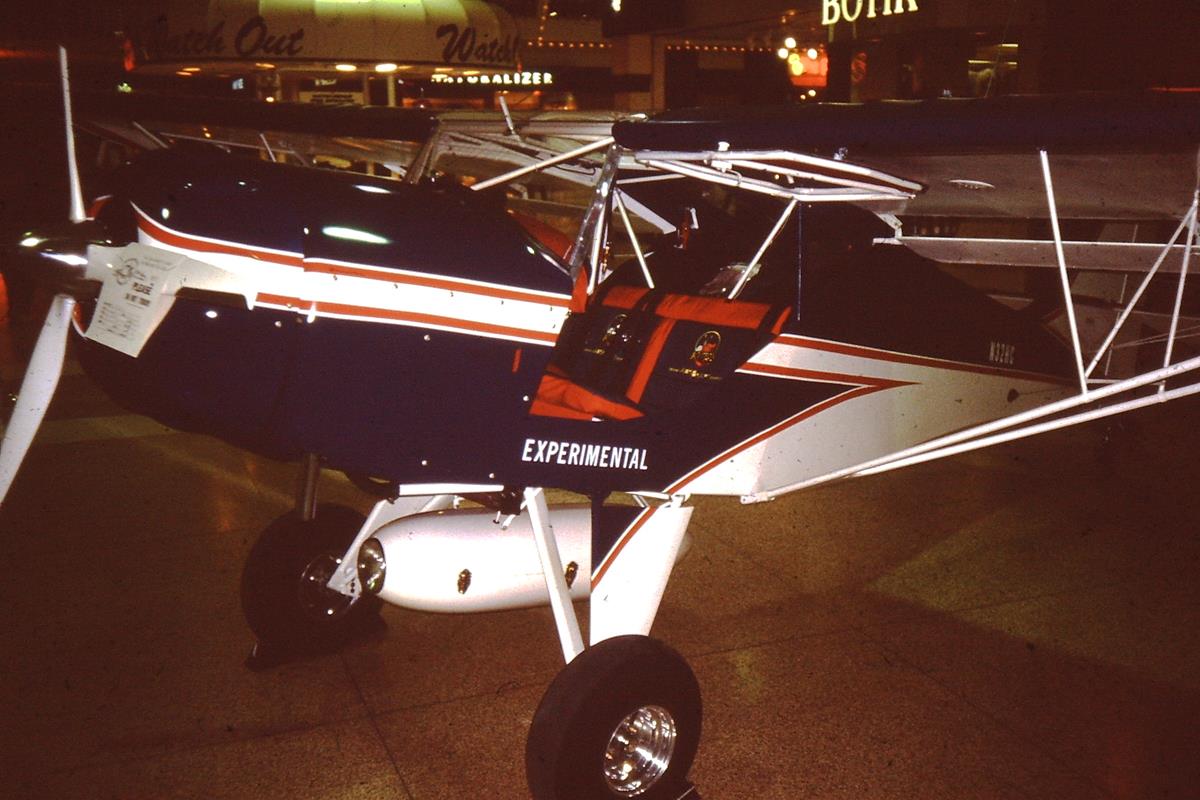 Homebuilt Aircraft at Buckingham Mall, Aurora, Colorado, March 1992