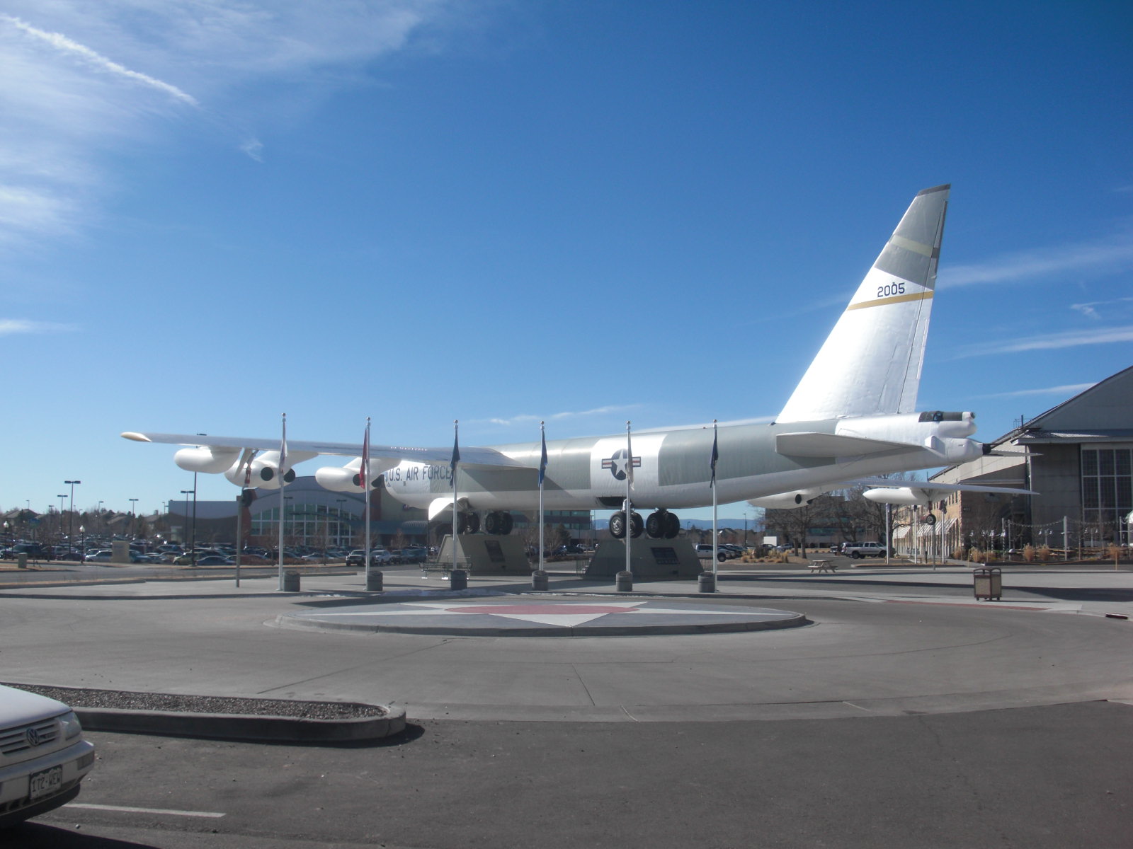 B52 Stratofortress at old Lowery Air Force Base,<br />Denver, Colorado, January 2013