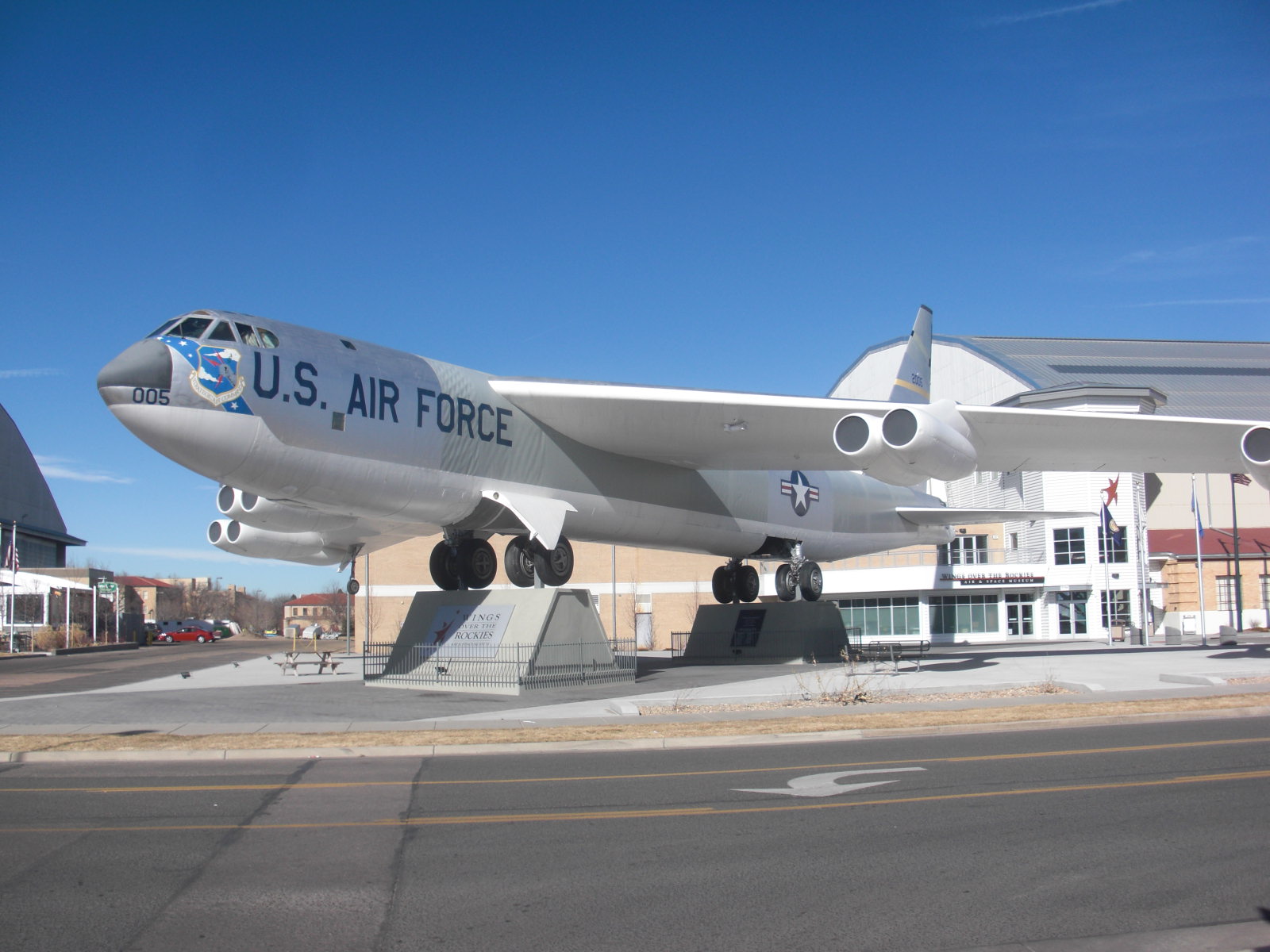B52 Stratofortress at old Lowery Air Force Base,<br />Denver, Colorado, January 2013