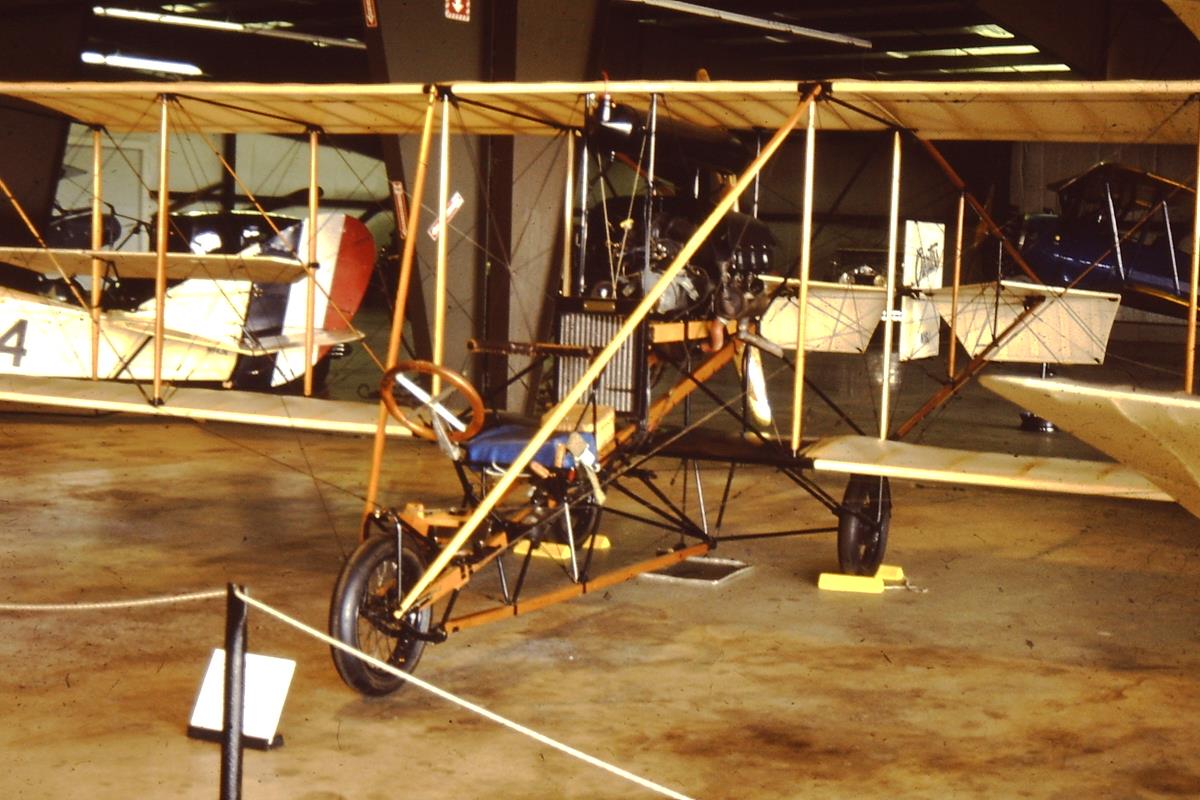 Curtiss Pusher, Owls Head Museum, Maine, September 1991