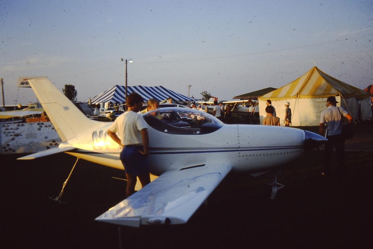 Oshkosh, Wisconsin Fly-In with Steve & Merrill Knouse, August 1987