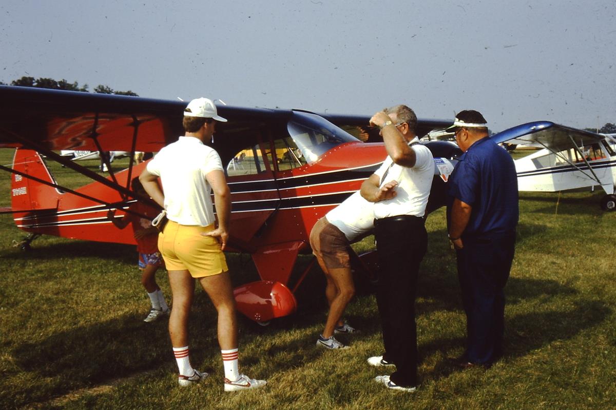 Oshkosh, Wisconsin Fly-In with Steve & Merrill Knouse, August 1987