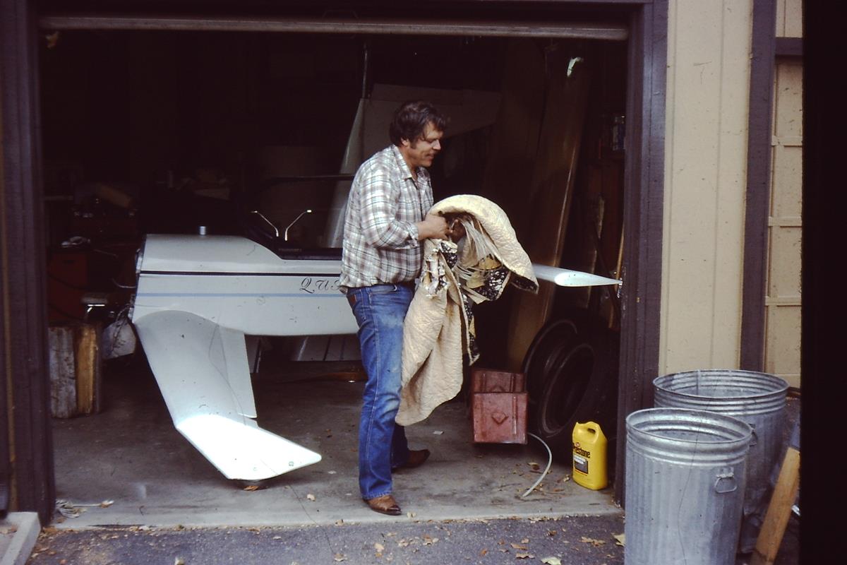 Loren Gamet, Homebuilt Aircraft Builder, October 1987