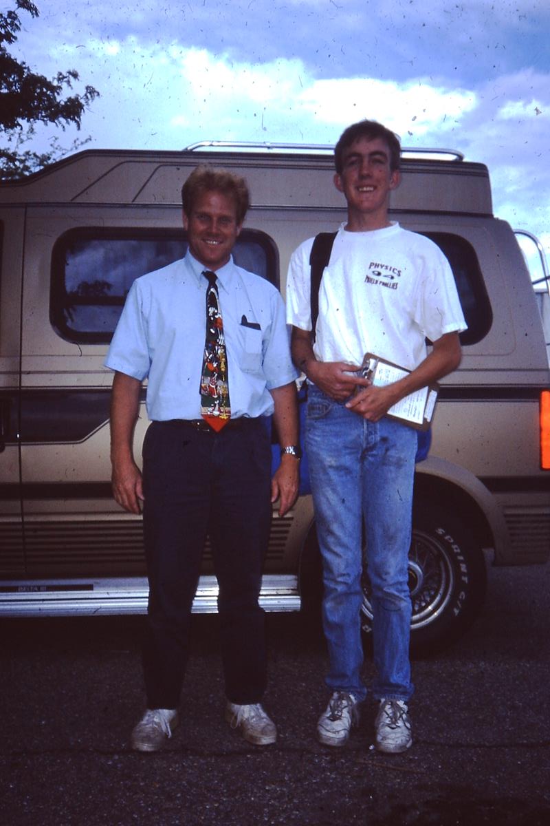 Mike Beadles, Niel Youn, Jeffco Airport, May 1995