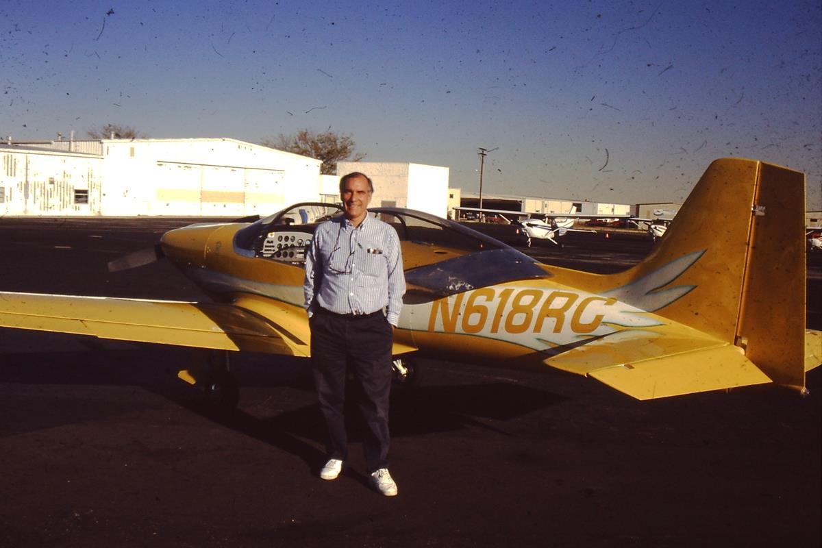 Richard Clement's Falco at Jeffco Airport, 1995-1997