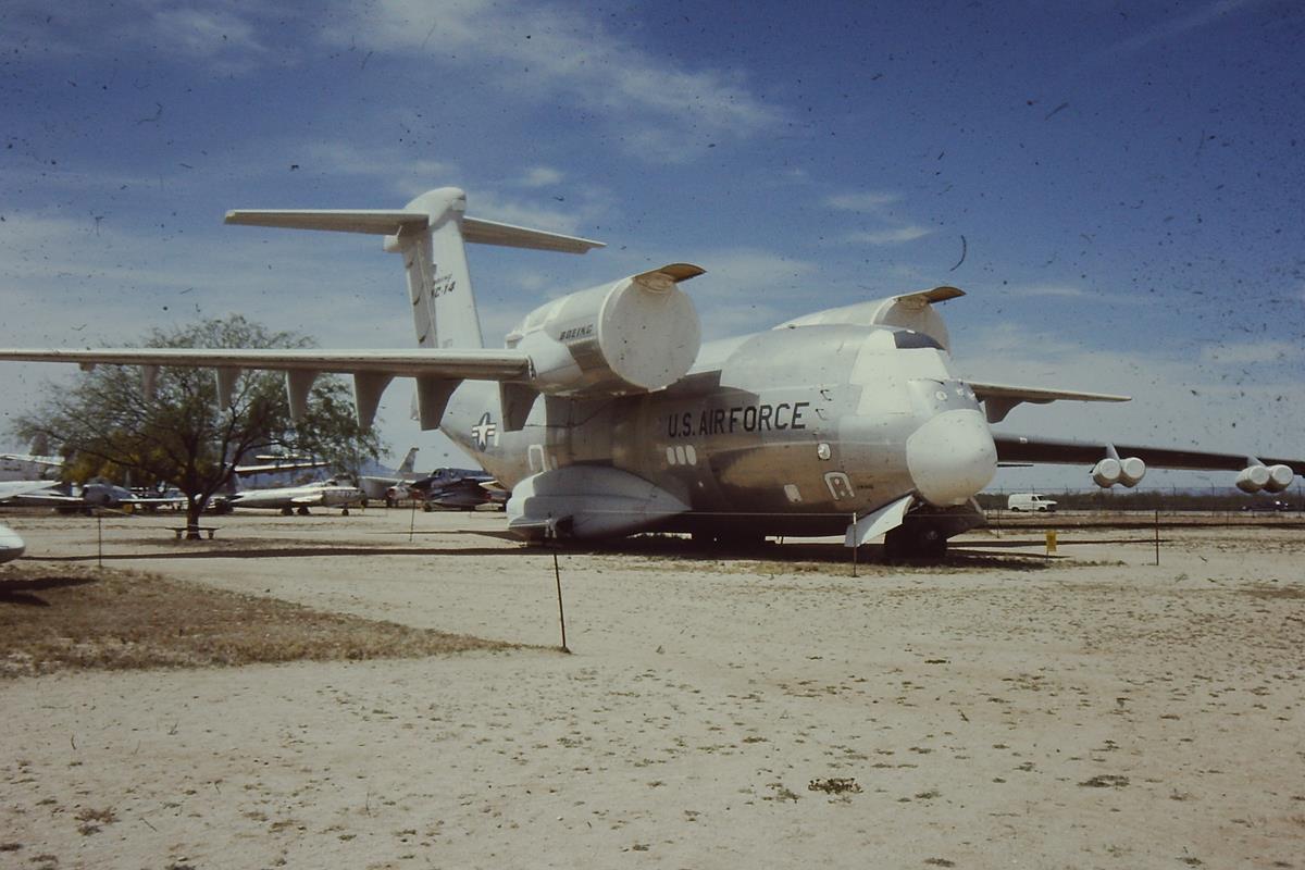 Boeing YC-14 at Pima Air Museum, Tucson, Arizona, March 1990