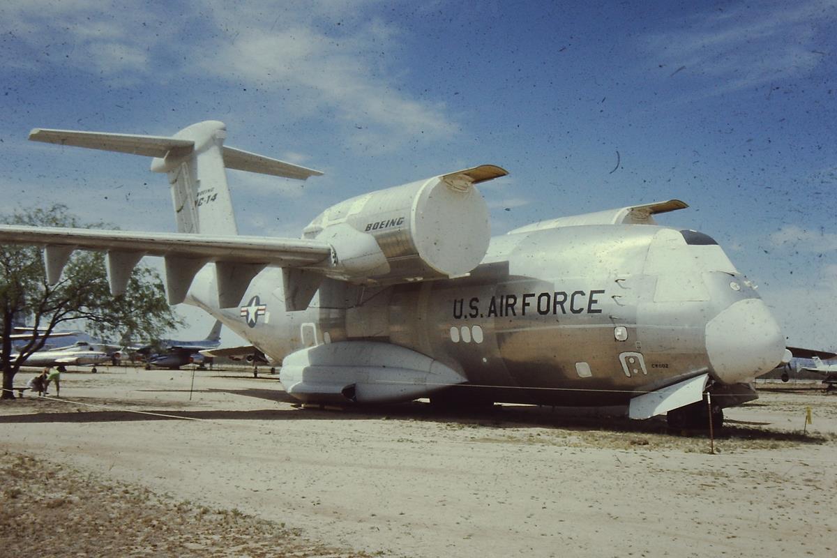 Boeing YC-14 at Pima Air Museum, Tucson, Arizona, March 1990