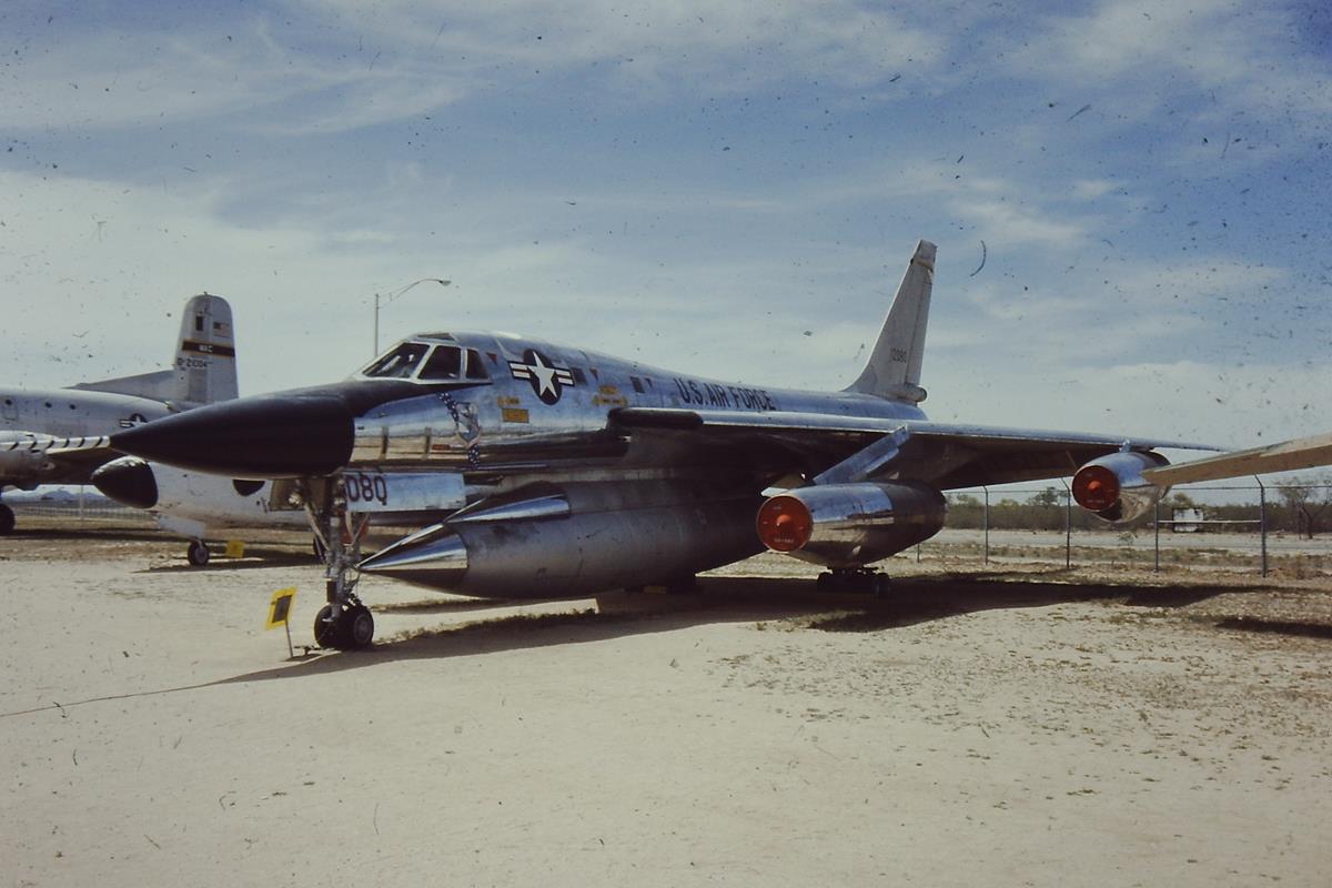 Convair B-58 Hustler at Pima Air Museum, Tucson, Arizona, March 1990
