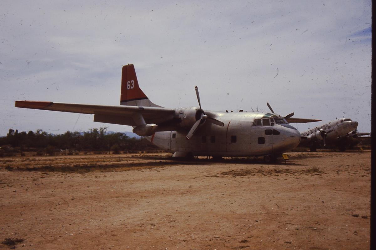 Fairchild C-123 Provider at Pima Air Museum, Tucson, Arizona, March 1990