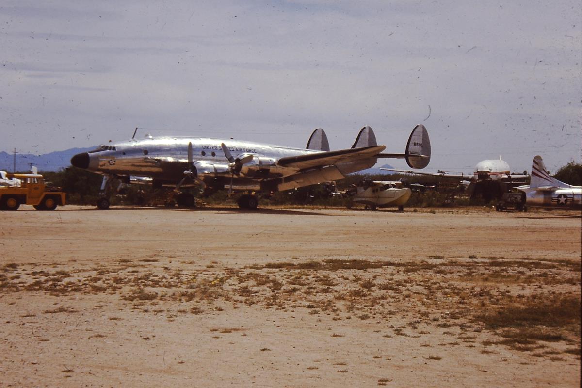 Lockheed Constellation at Pima Air Museum, Tucson, Arizona, March 1990