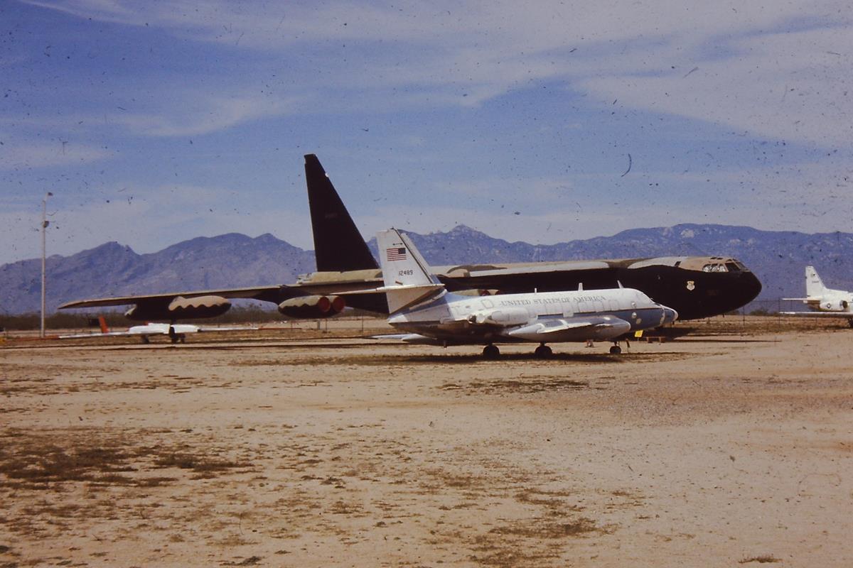 Lockheed Jet Star at Pima Air Museum, Tucson, Arizona, March 1990