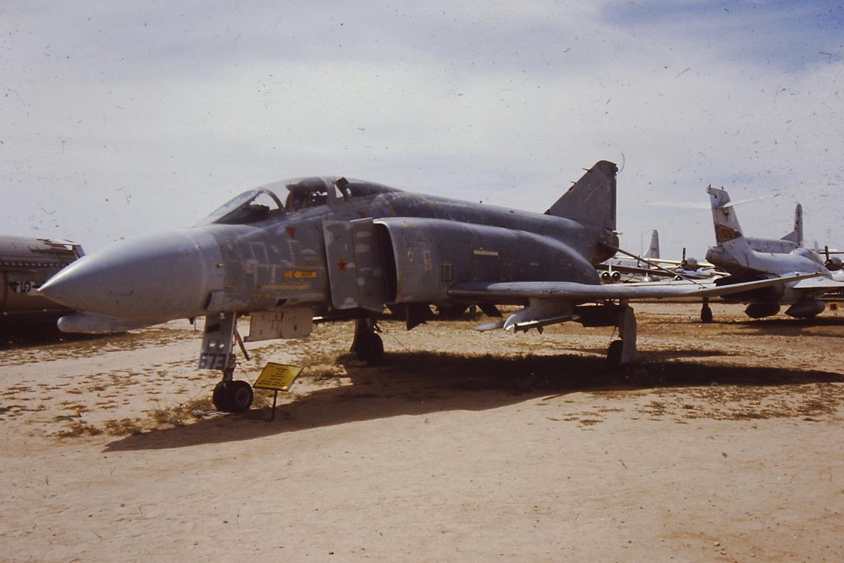 McDonnel Douglas F-4 Phantom at Pima Air Museum, Tucson, Arizona, March 1990