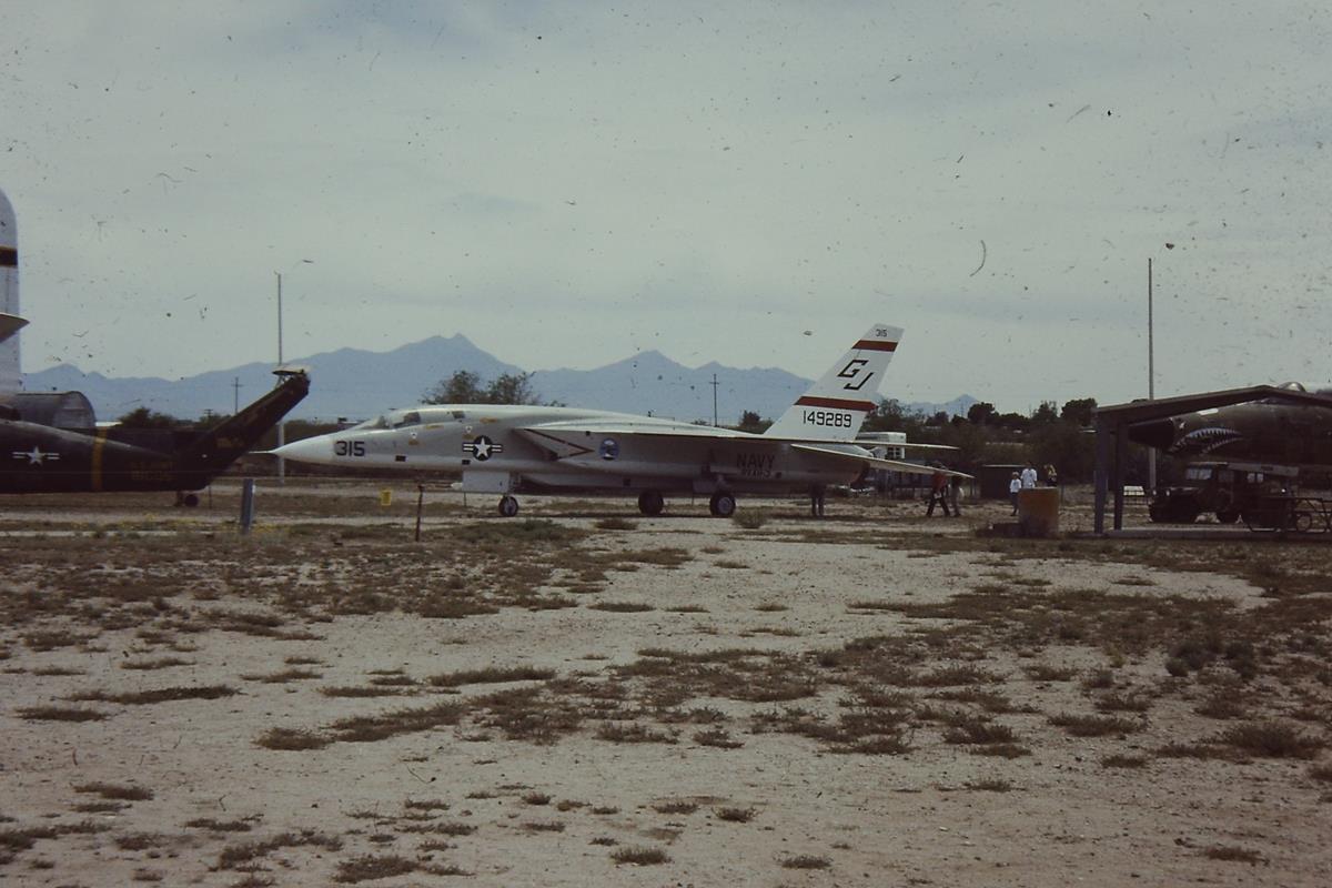 North American A-5 Vigilante at Pima Air Museum, Tucson, Arizona, March 1990