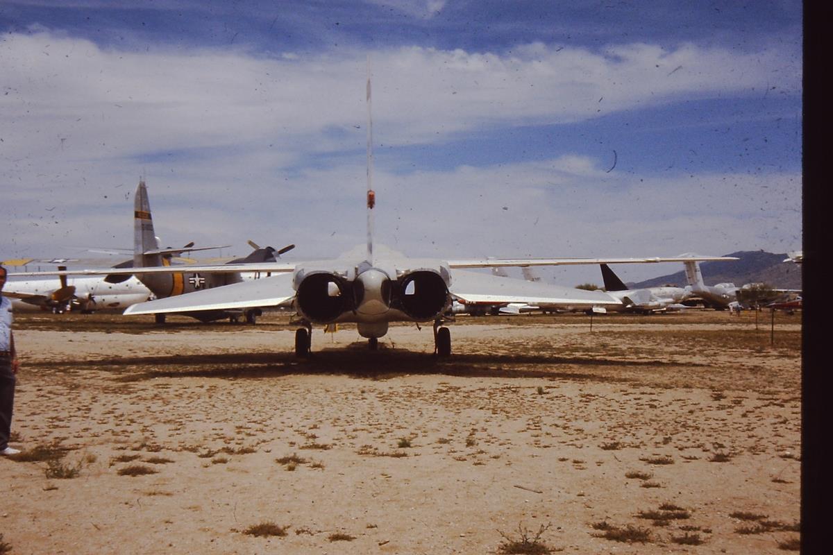 North American A-5 Vigilante at Pima Air Museum, Tucson, Arizona, March 1990