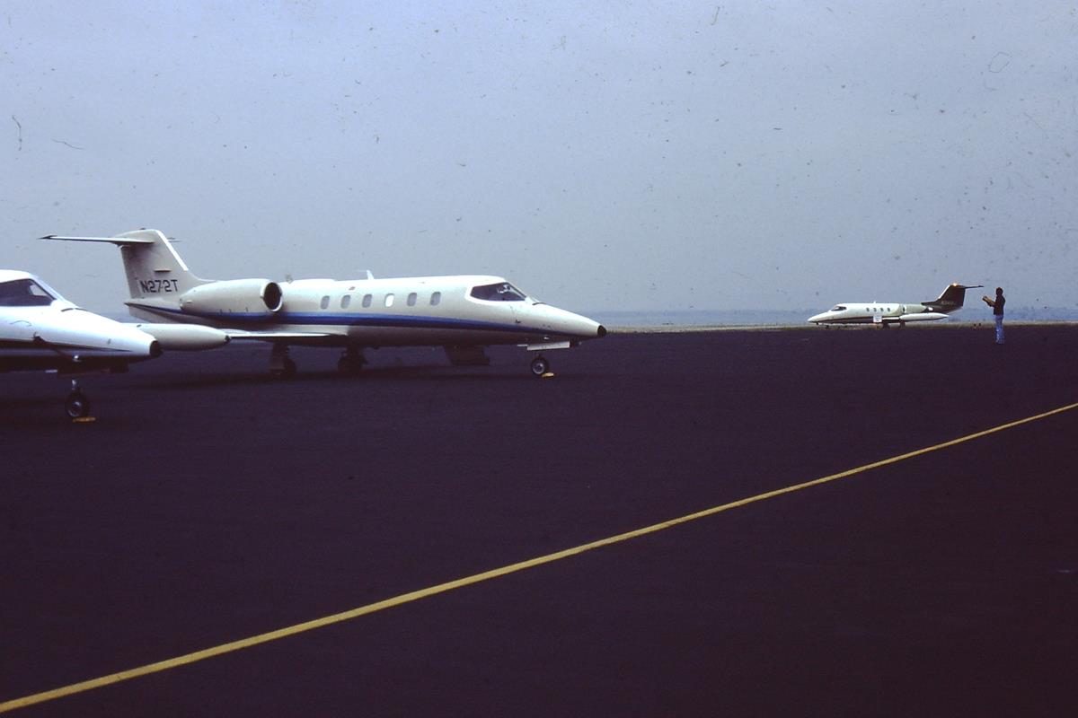 Learjet Gathering at Jeffco Airport, May 1981
