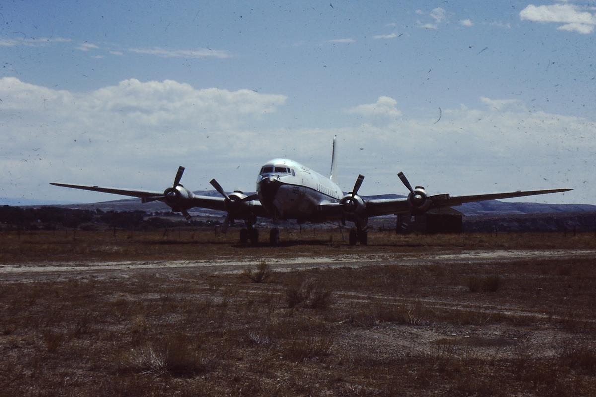 Slurry Bombers at South Big Horn County Airport, Wyoming