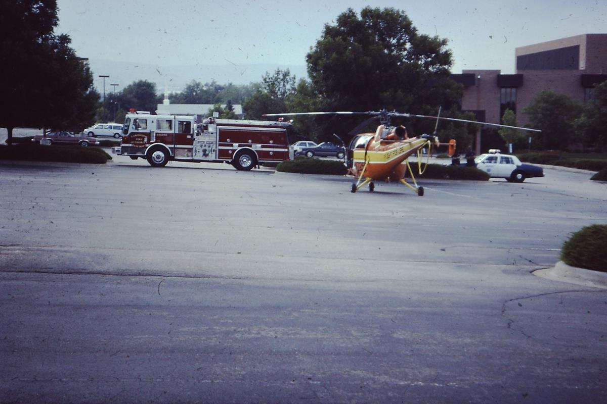 Flight for Life Helicopter, Denver, Colorado, August 1991