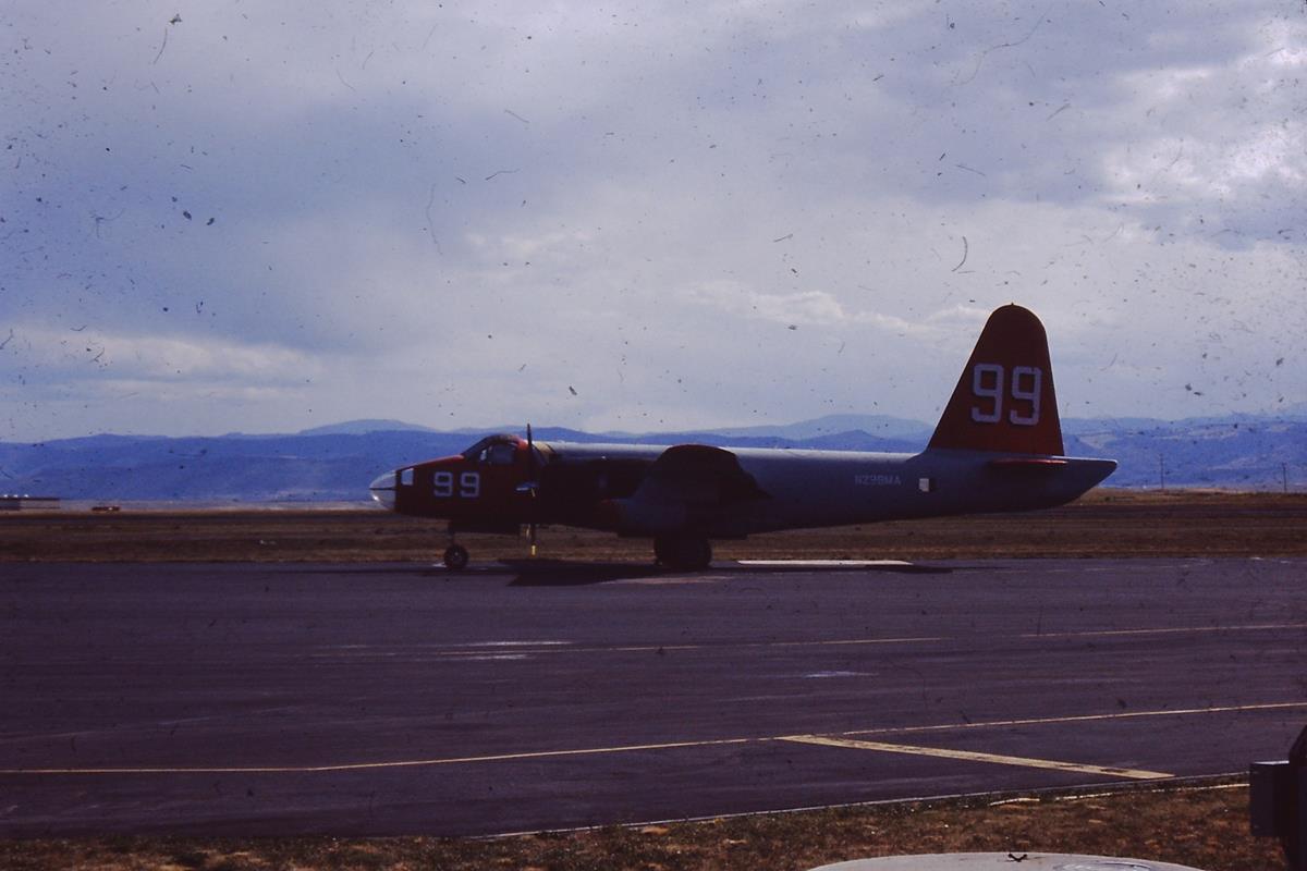 Fire Suppression Slurry Bomber 99 at Jeffco Airport