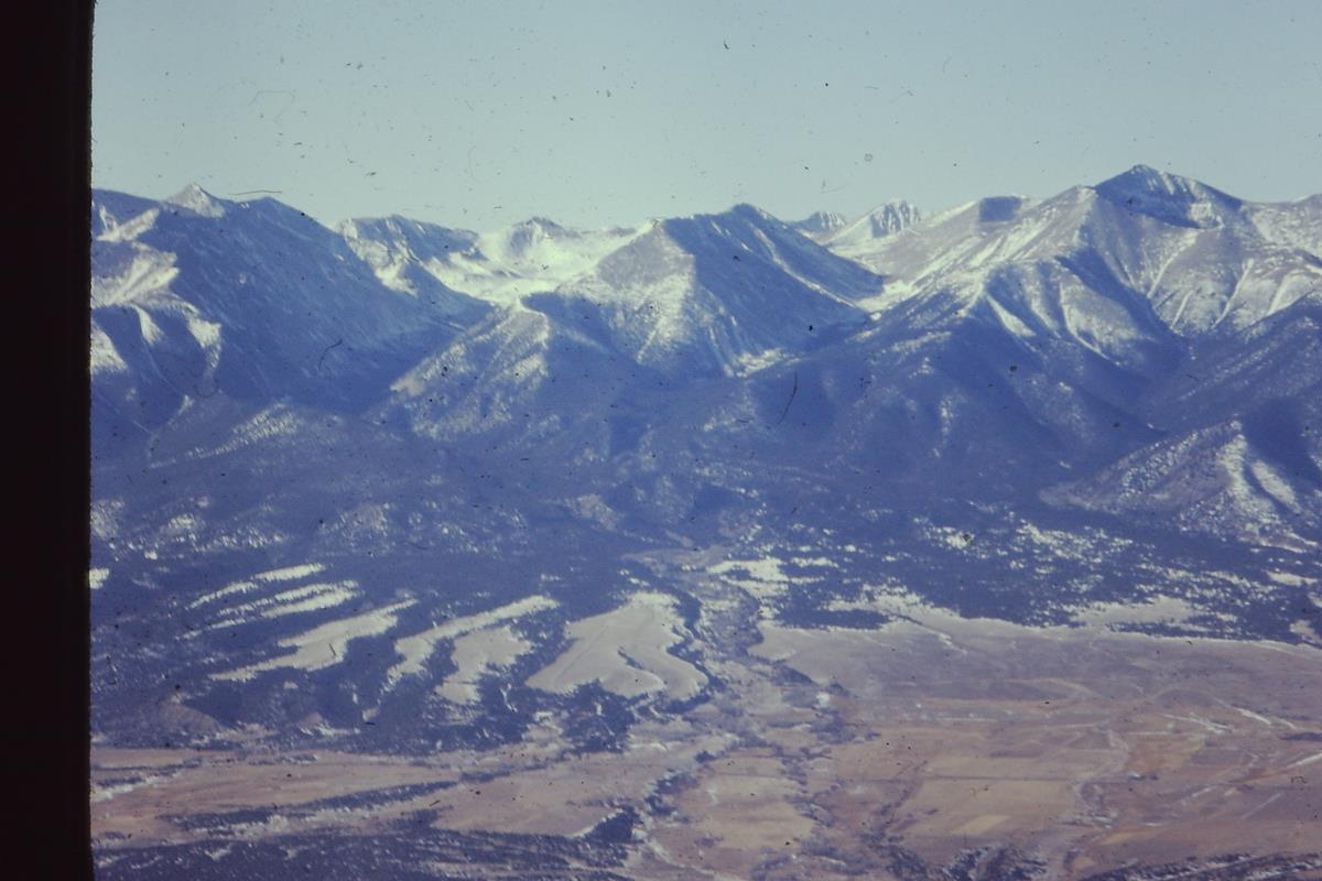 Flight over Black Canyon of the Gunnion, 1975